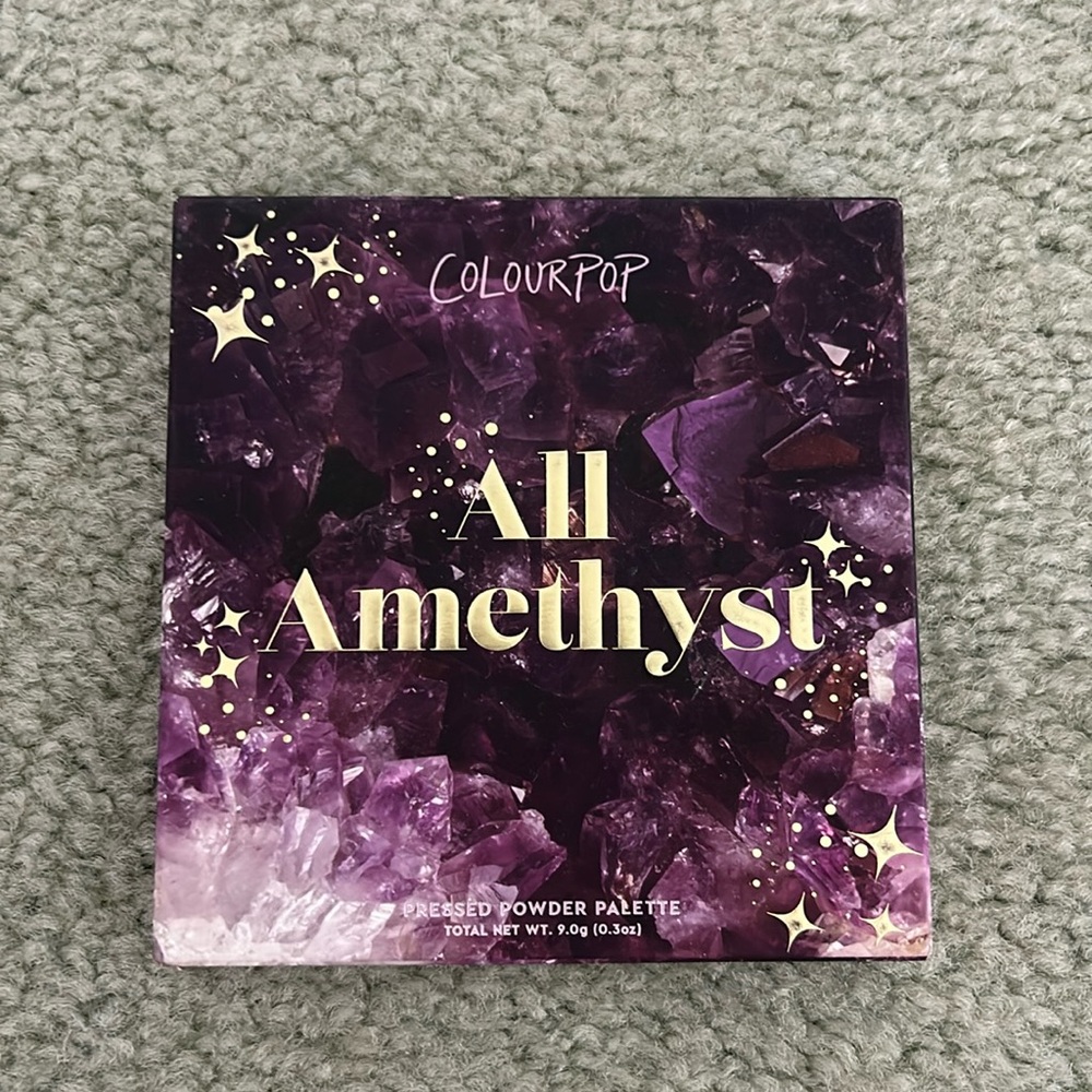 Colourpop All Amethyst Pressed Powder Palette